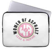 Vrouwen van Asfalt Electronics Bag Laptop Sleeve (Voorkant)