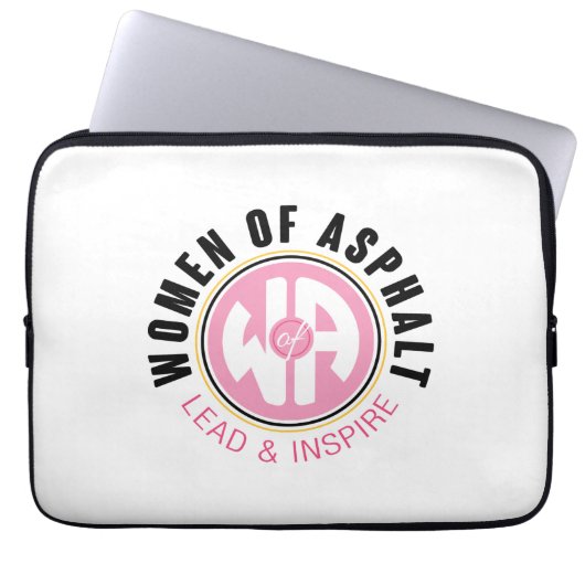 Vrouwen van Asfalt Electronics Bag Laptop Sleeve (Voorkant)