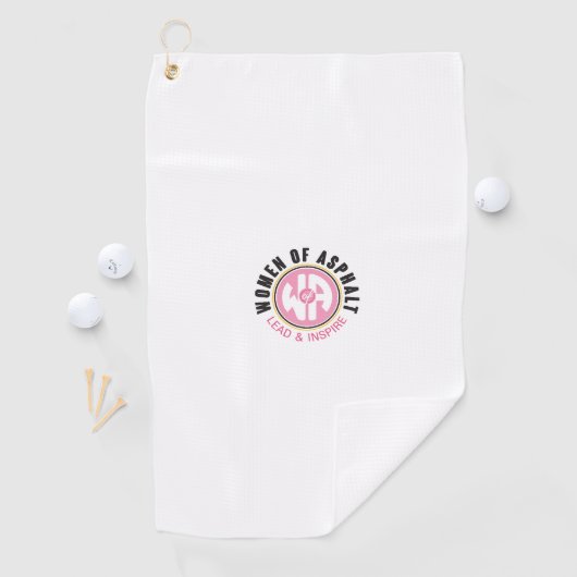 Vrouwen van Asfalt Golf Handdoek (Insitu)