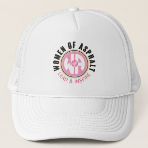 Vrouwen van Asfalt Honkbalhoed Trucker Pet