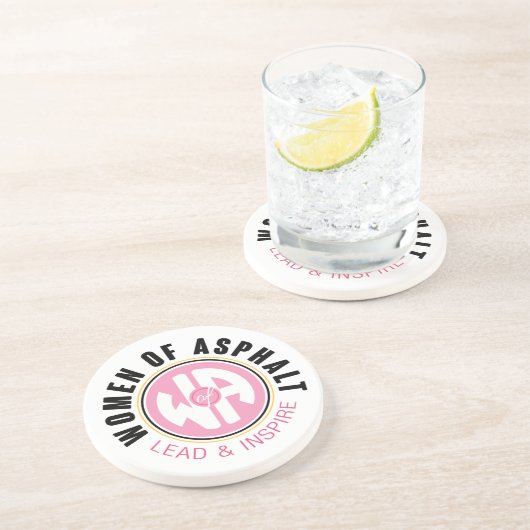 Vrouwen van Asfalt Onderzetter (Zijkant)