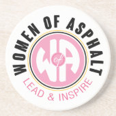 Vrouwen van Asfalt Onderzetter (Voorkant)