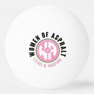 Vrouwen van Asfalt Ping Pong Ball