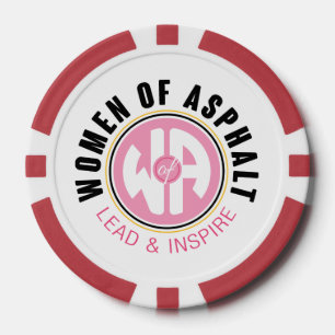 Vrouwen van Asfalt Poker Chip