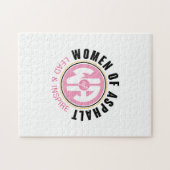 Vrouwen van Asfalt Puzzel Legpuzzel (Horizontaal)