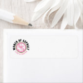 Vrouwen van Asfalt Terugkeeradreslabel Etiket (Insitu)