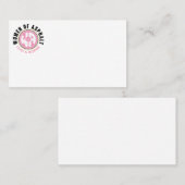 Vrouwen van Asfalt Visitekaartje (Voorkant / Achterkant)