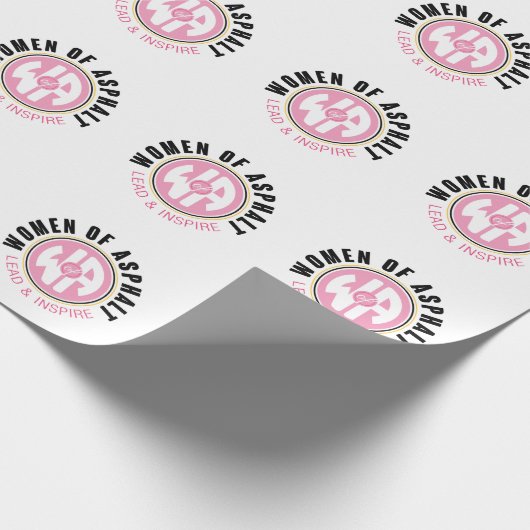 Vrouwen van Asfalt Wrapping Papier (Hoek)