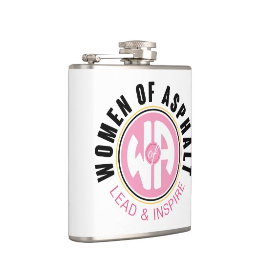 Vrouwen van asfaltfles heupfles (Rechts)