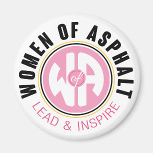 Vrouwen van Asfaltmagneet Magneet
