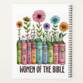 Vrouwen van de Bijbel met wilde bloemen Planner (Achterkant)