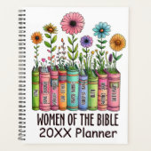 Vrouwen van de Bijbel met wilde bloemen Planner (Voorkant)