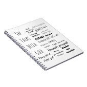 Vrouwen van de bijbelcitaten notitieboek (Rechterzijde)