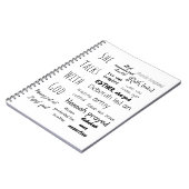 Vrouwen van de bijbelcitaten notitieboek (Linkerzijde)