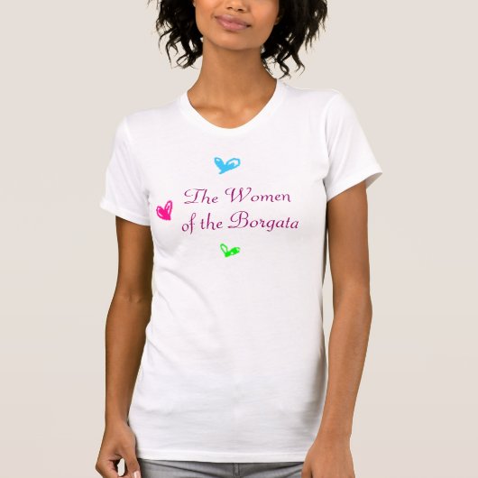 Vrouwen van de Borgata T-shirt (Voorkant)