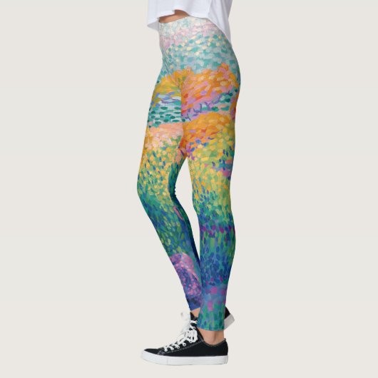 VROUWEN VAN DE KORTE LEGGINGS (Links)