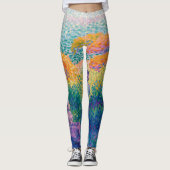 VROUWEN VAN DE KORTE LEGGINGS (Voorkant)