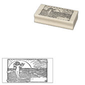 Vrouwen van de oceaan rubberstempel (Gestempeld)