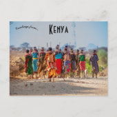 Vrouwen van de Samburu-stam in Kenia Briefkaart (Voorkant)