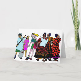 Vrouwen van de wereld - 2 kaart