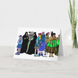 Vrouwen van de Wereld - 5 Kaart