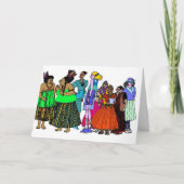 Vrouwen van de Wereld - 6 Kaart (Voorkant)