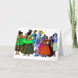 Vrouwen van de Wereld - 6 Kaart