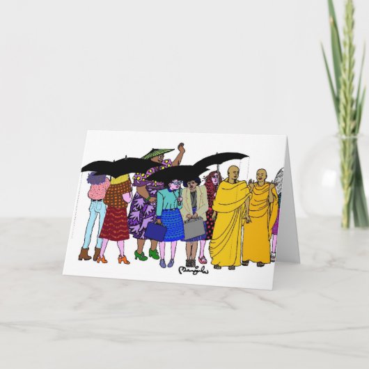 Vrouwen van de Wereld - 7 Kaart (Voorkant)