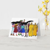 Vrouwen van de Wereld - 7 Kaart (Gele Bloem)