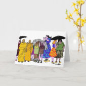 Vrouwen van de Wereld - 8 Kaart (Gele Bloem)