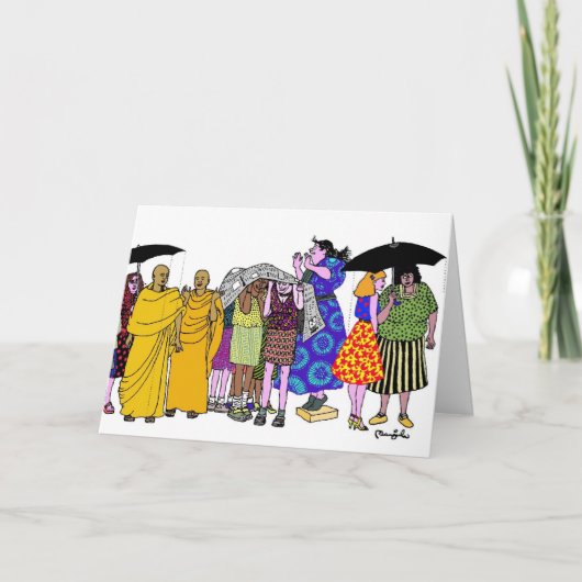 Vrouwen van de Wereld - 8 Kaart (Voorkant)