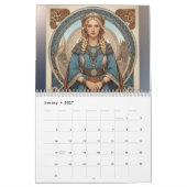 Vrouwen van de Wereld Mucha Stijl Kalender 2025 (Jan 2027)