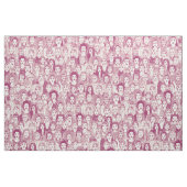 vrouwen van de wereldkersen stof (Fat Quarter)