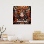 Vrouwen van het bos: Live NU Poster (Keuken)