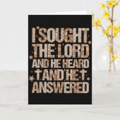 Vrouwen Van Het Geloof Ik Heb De Heer Gezocht En H Kaart (Gele Bloem)