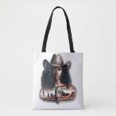 Vrouwen van kleur en Nashville muziek Tote Bag (Voorkant)