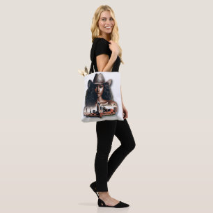 Vrouwen van kleur en Nashville muziek Tote Bag
