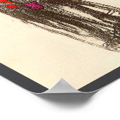  vrouwen van Mode met lentesponnen Poster (Hoek)