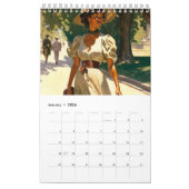 Vrouwen van Sun 12 maanden kalender (enkele bladzi (Jan 2026)