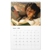 Vrouwen van Sun 12 maanden kalender (enkele bladzi (Mar 2026)