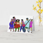 Vrouwen van wereld-1 kaart (Gele Bloem)