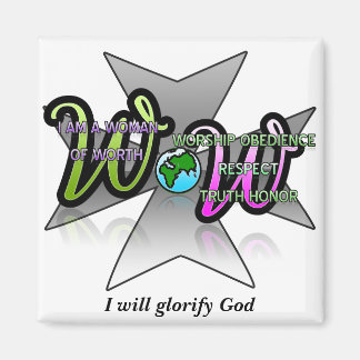 Vrouwen van Worth Creed Magnet