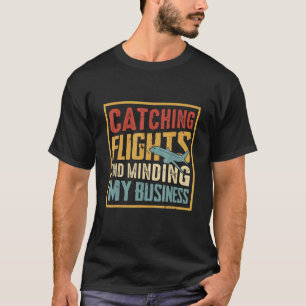 Vrouwen Vangen Vluchten En Bemoeien Zich Met Mijn T-shirt