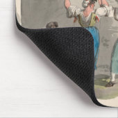 Vrouwen vechten in Rome, Italië (historische scène Muismat (Hoek)