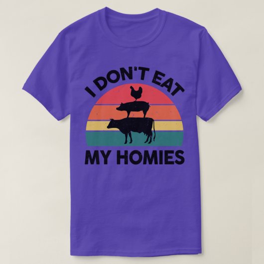 Vrouwen Vegan die ik niet eet.. T-shirt (Design voorkant)