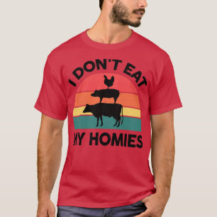Vrouwen Vegan Mannen die ik niet eet... T-shirt
