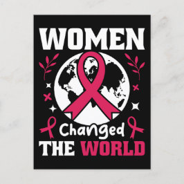 Vrouwen veranderden de wereldfeministe briefkaart