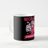 Vrouwen veranderden de wereldfeministe koffiemok (Voorkant links)