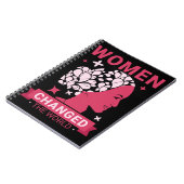 Vrouwen veranderden de wereldfeministe notitieboek (Linkerzijde)