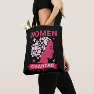 Vrouwen veranderden de wereldfeministe tote bag